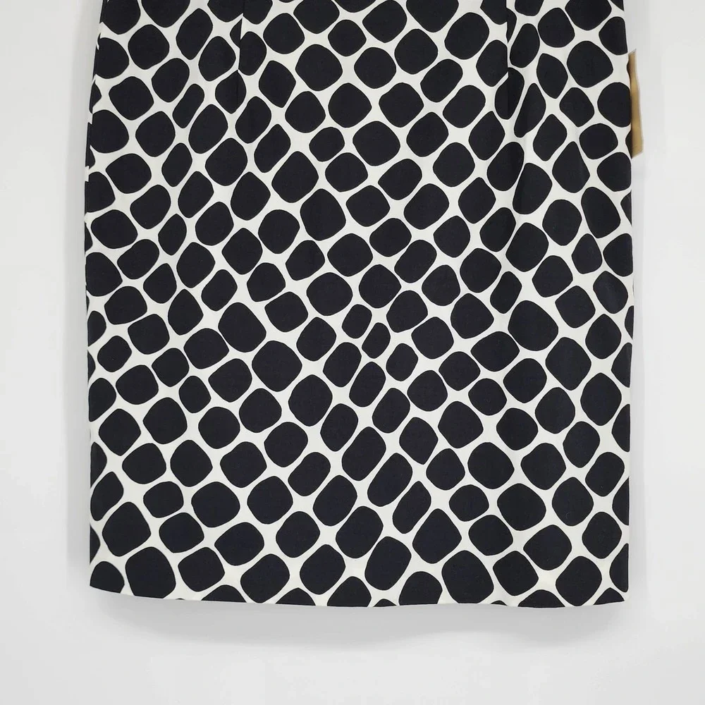Michael Kors NWT Polka Dot Skirt Size 12 Old Money Minimalist Designer Career
